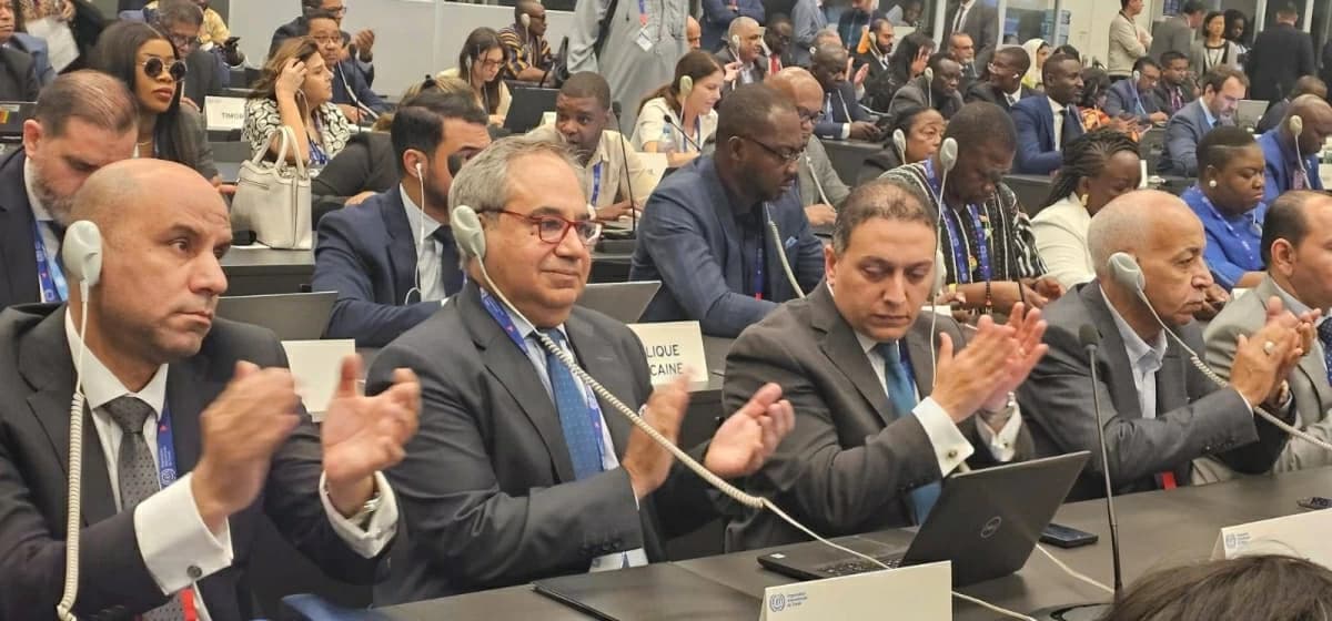 مصر ترحب باعتماد قرار مشاركة فلسطين فى مؤتمر العمل الدولي بأغلبية ساحقة 394 صوتًا مقابل 17 معارضًا