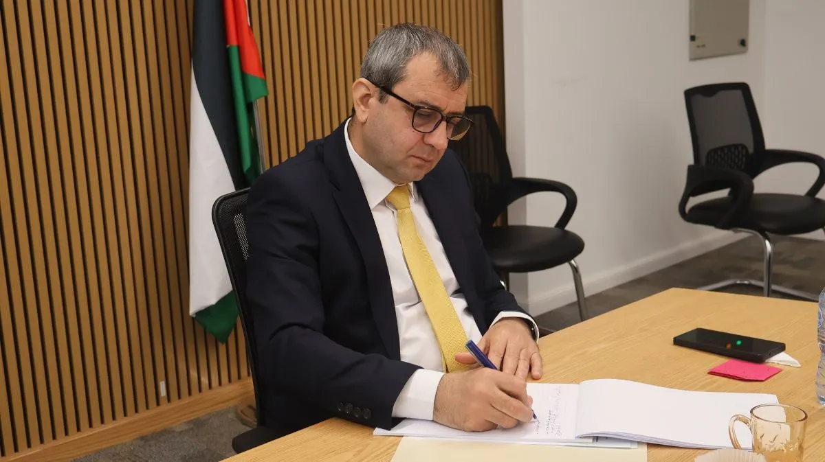 رئيس سلطة جودة البيئة يبحث في سمرقند تعزيز دعم فلسطين في المجالات البيئية والمناخية