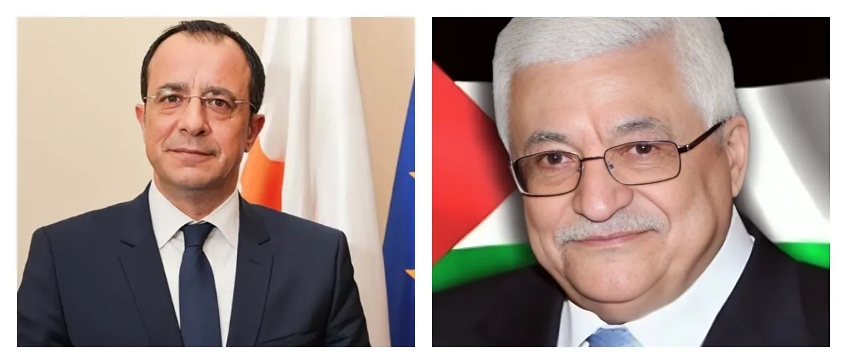 الرئيس عباس يبحث مع الرئيس القبرصي تعزيز العلاقات وآخر التطورات الفلسطينية