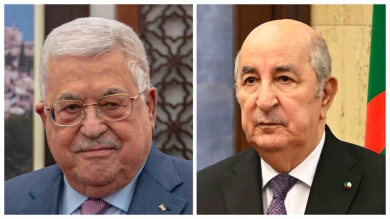 الرئيس الجزائري يتلقى رسالة تهنئة من رئيس دولة فلسطين بمناسبة عيد الاستقلال