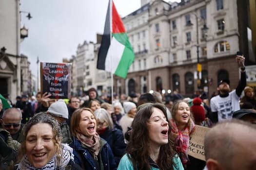 محكمة بريطانية تؤيد حظر فلسطين أكشن.. والشرطة تعتقل 117 متظاهرا